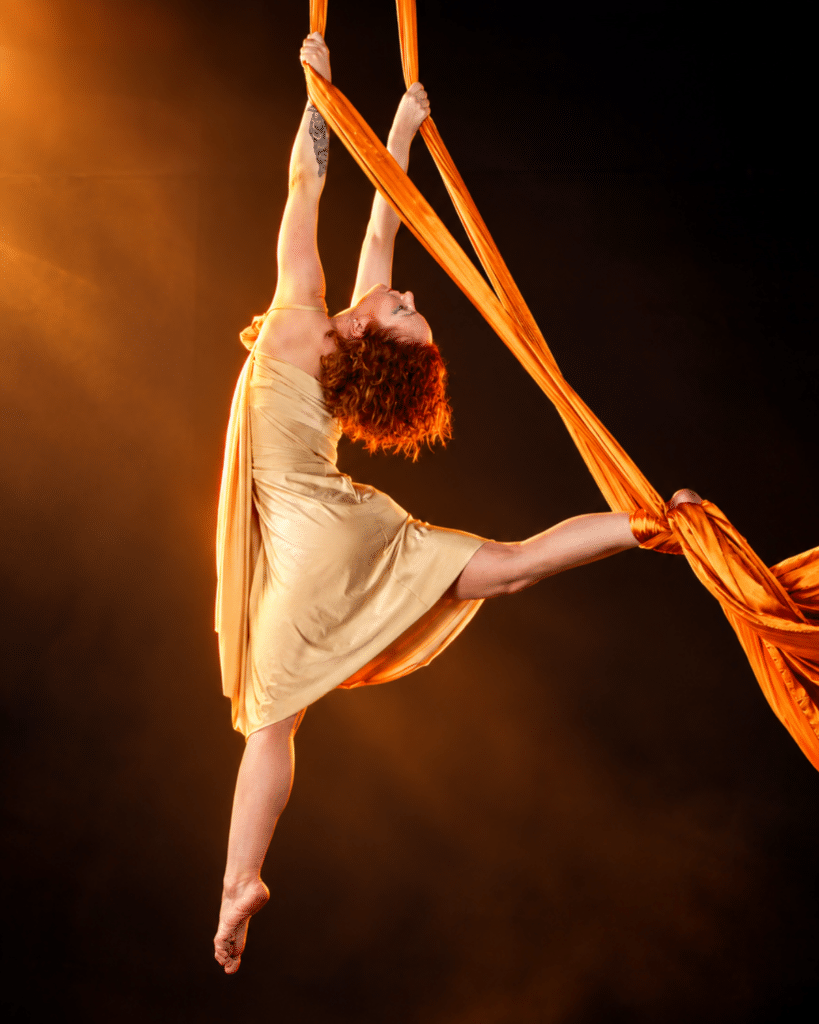 Entertainment websites for live performers, aerialists, dancers and specialty acts with strong visual booking appeal